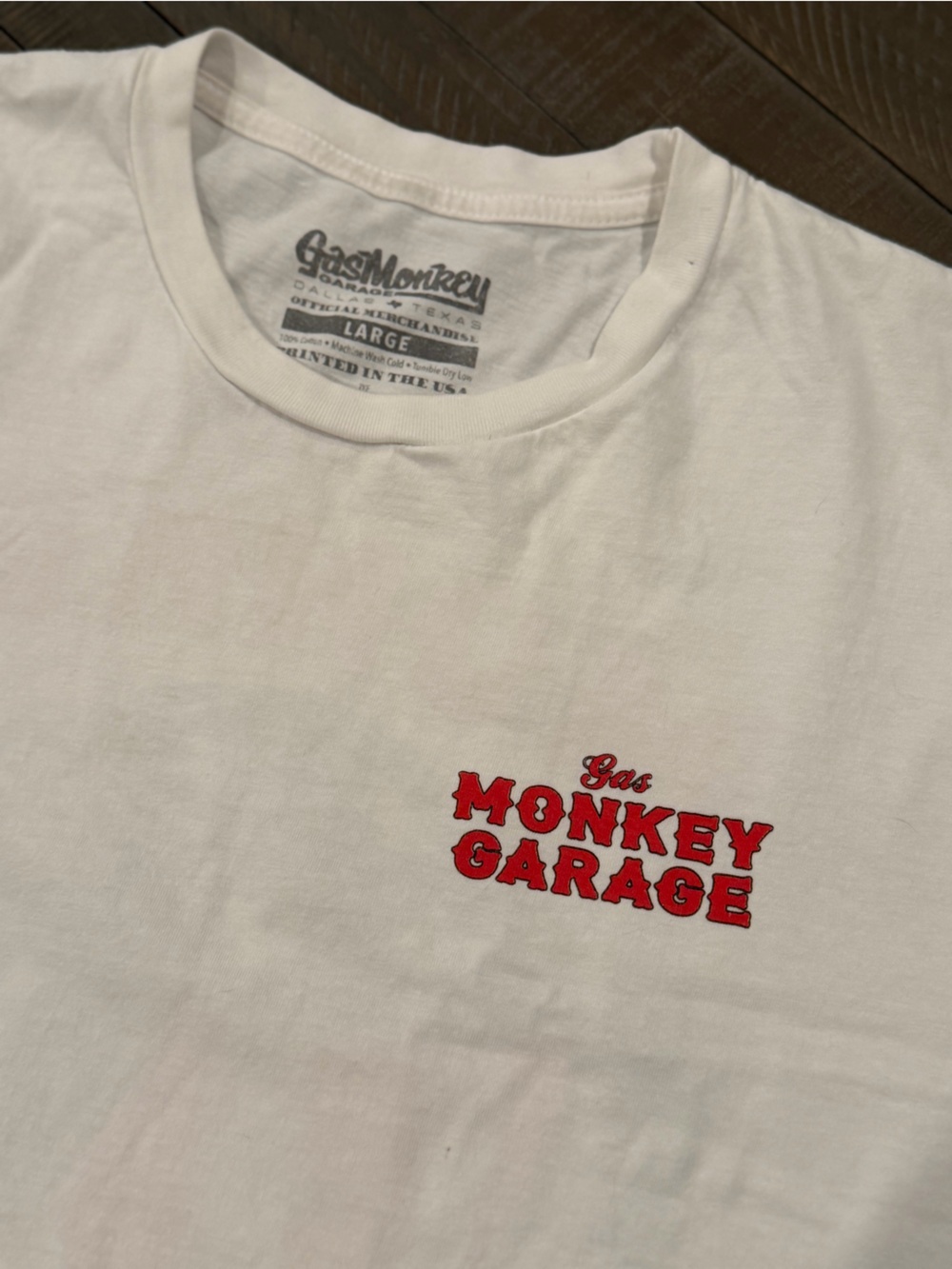 Gas Monkey Garage Dallas Texas Graphic T-Shirt Men’s Large